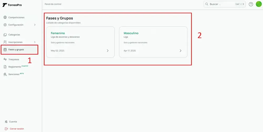 Selecciona la categoría